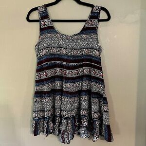 Altar’d State Women’s Boho Print Sleeveless Top, Size Medium